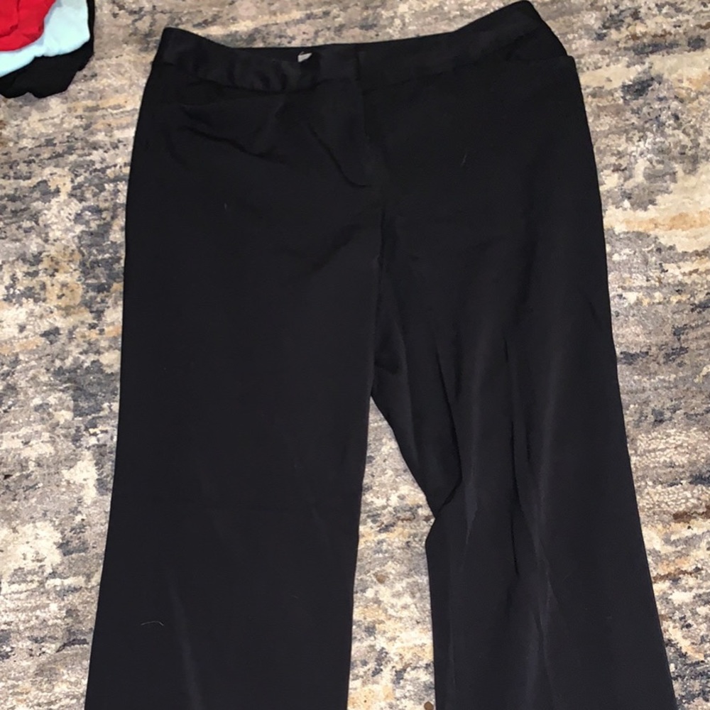 Merona size 10 black slacks.